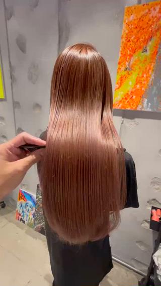 ロング Vel.所属・【名古屋/髪質改善/ 縮毛矯正】城内トモヤのヘアスタイル