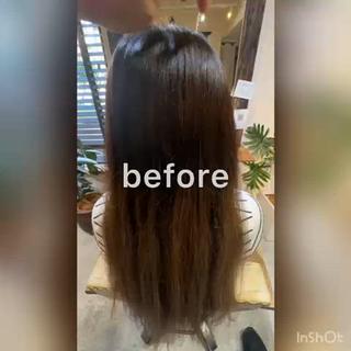 巻き髪も出来る柔らかさのある縮毛矯正です！
うねり、広がり、癖、パヤパヤでお悩みの方は是非お任せください 