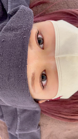 まつげパーマモデルさんのアフターです
 