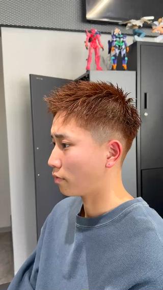 ショート STAYG所属・STAYGメンズ上野 大河のヘアスタイル