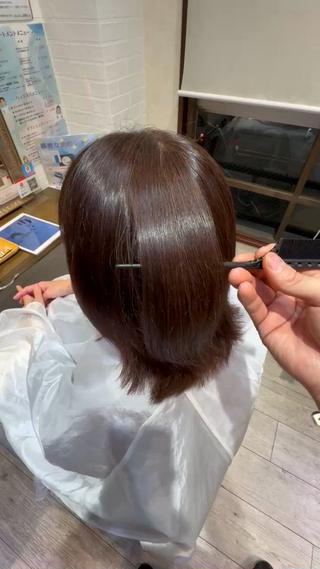 カラー ハイトーン✨髪質改善 ✨スパ得意✨ミヤタのヘアスタイル
