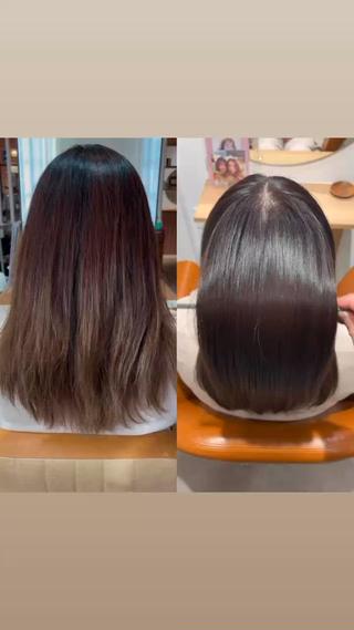 セミロング 【ハイライト】 YUYAのヘアスタイル