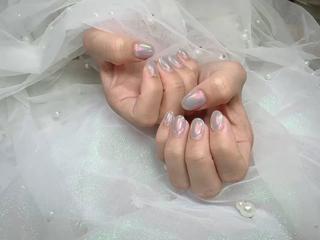 ネイル Hey🌈NAIL 長さ出し専門店のネイルデザイン