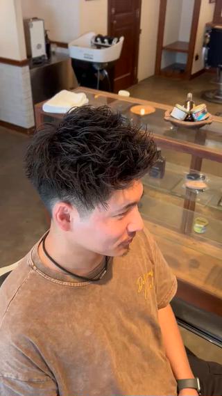 ツーブロスパイキー 