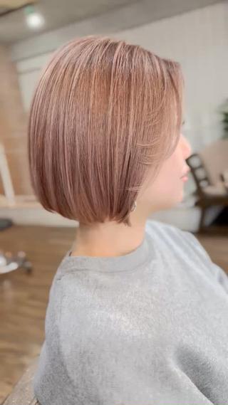 ピーチミルクティー
ブリーチ回数はご相談させていただきます