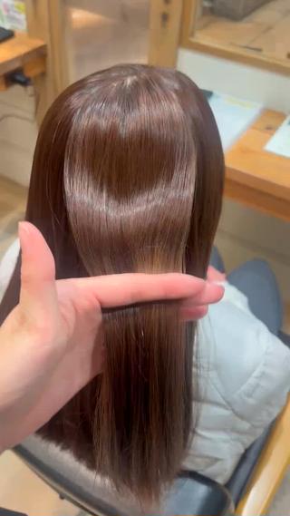 ロング 山田 芽愛のヘアスタイル