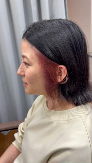 ミディアム TELA HAIR 幕張本郷所属・TELA HAIR 幕張本郷店　千尋のヘアスタイル