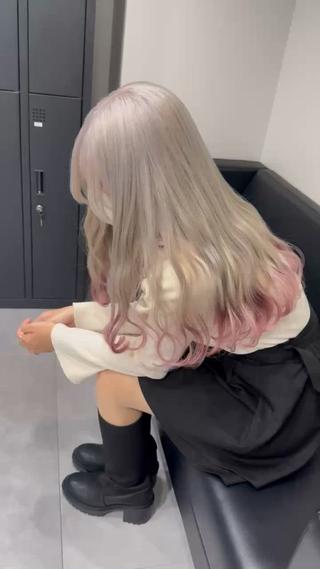 カラー ヘアアレンジ beleza scelto所属・ハイトーン、暗髪特化 ♡shoka♡のヘアスタイル