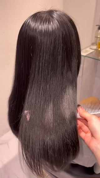ロング カラー 表参道♡暗髪♡ 艶カラー♡アユミのヘアスタイル