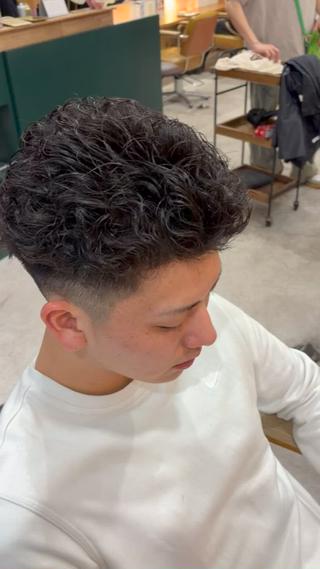 パーマ ヘアアレンジ メンズ 《メンズ特化》 早川 愛斗のヘアスタイル