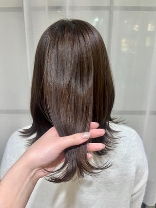 セミロング Lumier de mashu所属・カラーモデル募集中 🎀🤍菜々美のヘアスタイル