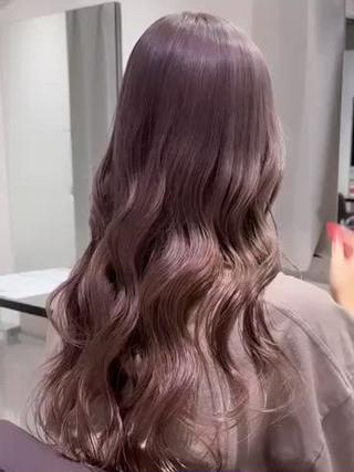 大阪/心斎橋/ブリーチ/ケアブリーチ/髪質改善/学割U24/韓国/ハイトーン/ダブルカラー/透明感/抜け感/デザインカラー/レイヤーカット/顔周りレイヤー/ウルフカット/イルミナカラー 【心斎橋/大阪カラー】