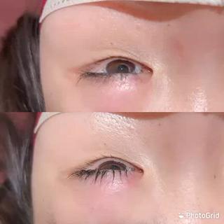 アイリッドアップパーマに
【インテンスカラートリートメント＆アイラッシュブラックフィルム】
を追加
まつ毛が濃く長く太く
大人気のオプションメニューです 