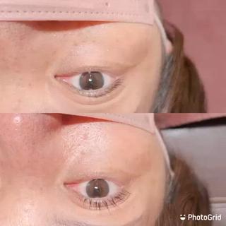 アイリッドアップパーマでここまでまつ毛が濃く長く増えたみたいに
瞼も上がるのでぱっちりすっきり 