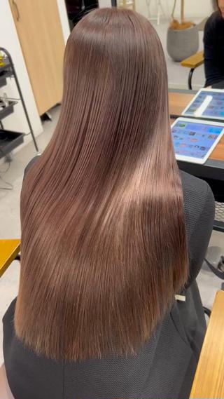 ロング ayu omochaのヘアスタイル