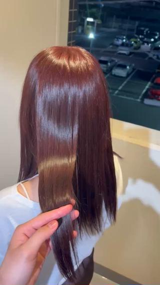 ドライヤーだけでもツヤツヤ髪ゲットできます️️ 