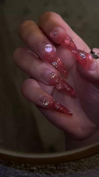 ネイル パラあり！フィルイン 美フォルムのネイルデザイン