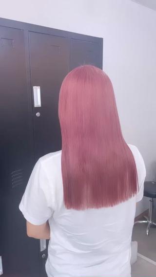 ロング カラー パーマ ヘアアレンジ メンズ キッズ ネイル マツエク・マツパ アイブロウ エビスザキレン／メン ズ／心斎橋🌳のヘアスタイル