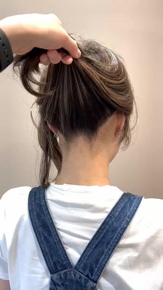 セミロング 褒められヘアー ERI✨のヘアスタイル