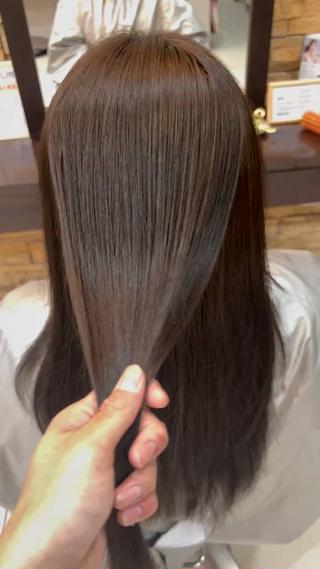 ロング 北野 奨のヘアスタイル