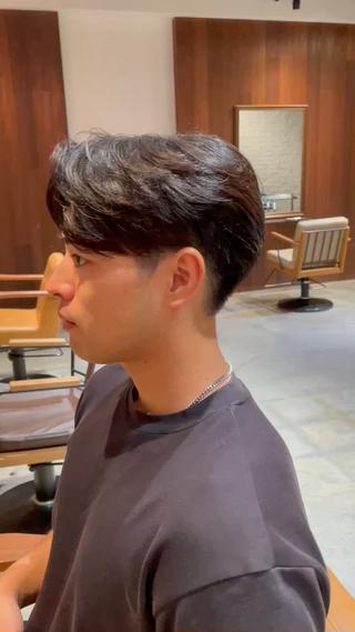 ショート メンズ 顔周りだけで垢抜ける レイヤー/小池 祐のヘアスタイル