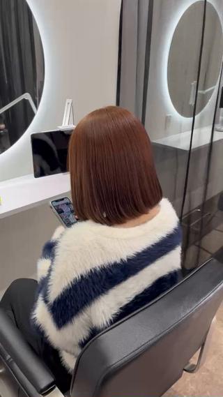 ブリーチなしダブルカラーでやわらかいベージュ 