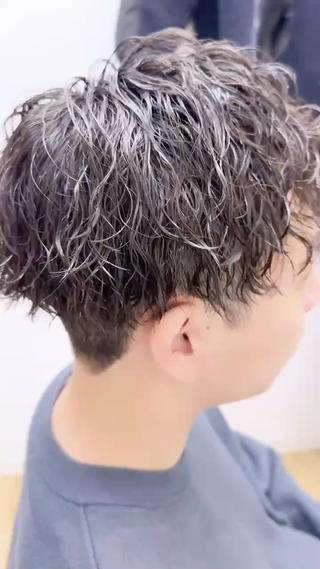 メンズ 大阪 美容師 林のヘアスタイル