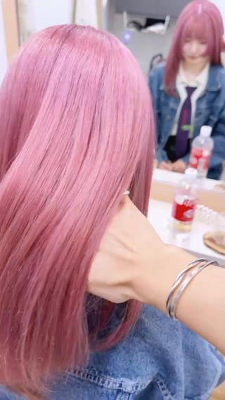 セミロング 大阪 美容師 林のヘアスタイル