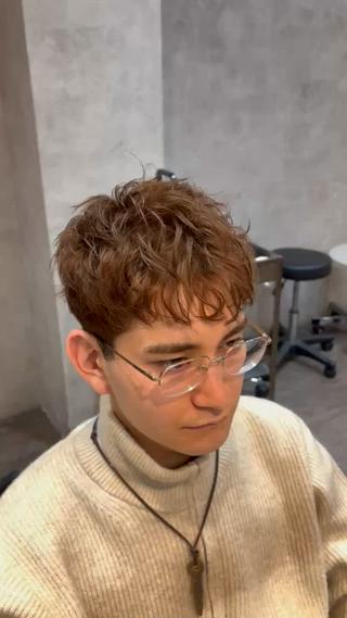 メンズ 艶髪/縮毛矯正 /hikaruのヘアスタイル