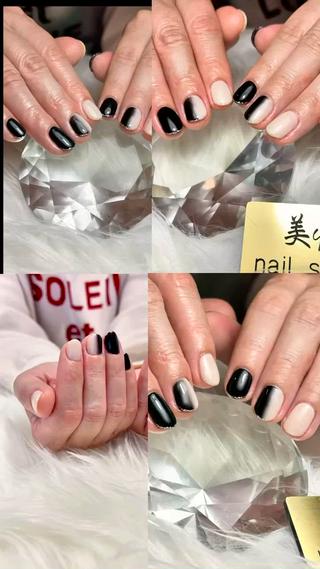 2色縦グラデーション¥100/本、ラメライン¥100/本 