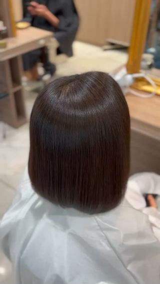 ミディアム 🥀縮毛矯正🥀 川﨑和希のヘアスタイル