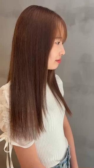 ロング カラー ERII /伏見 カットモデル募集中！のヘアスタイル