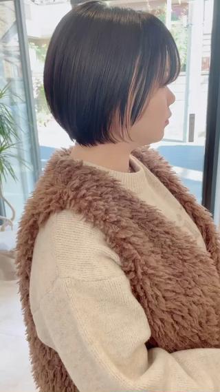 #ショートボブ
#コンパクトショート
#丸みショート
#草加bob
#草加美容室 