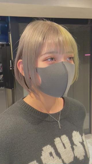 ツートンカラー︎
イエローベージュとイエロー