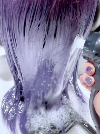 パープルカラーができるまで。