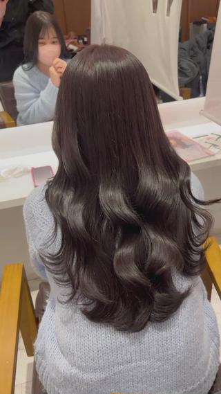 冬大人気グレージュカラー 