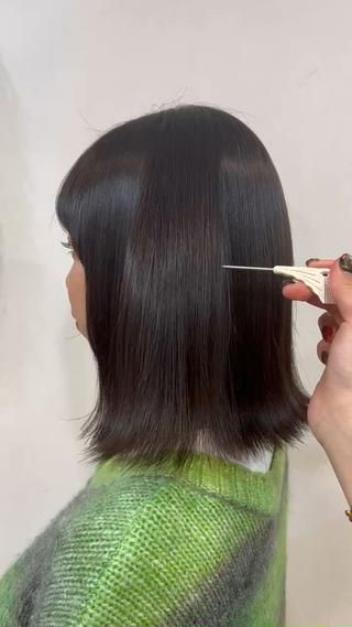 まとまりにくい髪の毛も扱いやすく、艶々にできます 