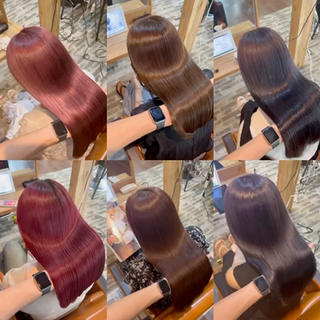 【美髪体験】【髪質改善カラー+カット+トリートメント】