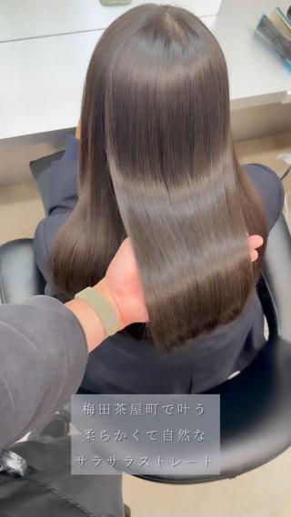 セミロング シンタニナオト /梅田茶屋町のヘアスタイル