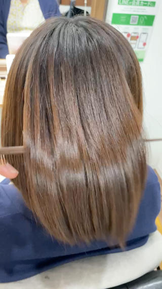 ミディアム 🫧美髪矯正のプロ 🫧宇山のヘアスタイル