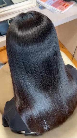 セミロング 佐藤 翔空【艶 カラー/縮毛矯正】のヘアスタイル