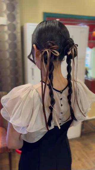 リボンを使ったアレンジ