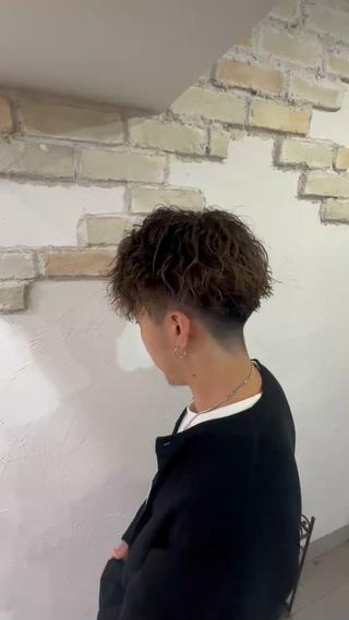 ミディアム ヘアーズベリー 藤本のヘアスタイル