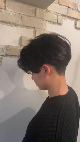 ミディアム ヘアーズベリー 藤本のヘアスタイル