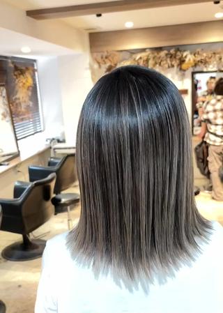 大人女性のハイトーンバレイヤージュ♪ 