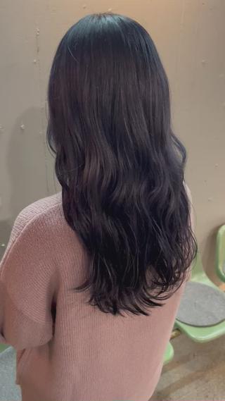 セミロング カラー 似合わせ×美髪改善✨ Yutoのヘアスタイル