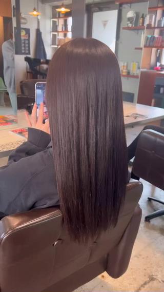 セミロング 似合わせ×美髪改善✨ Yutoのヘアスタイル