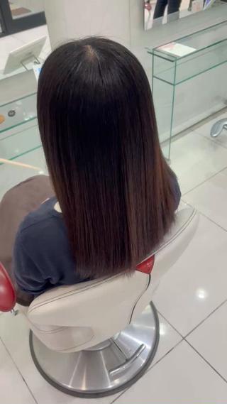 髪をキレイにする縮毛矯正です！ 