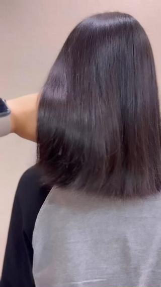 セミロング カーリーパーマ/ 透明ｶﾗｰ/MIKUのヘアスタイル