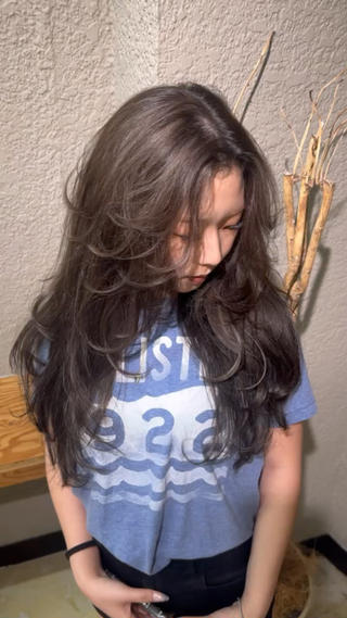 ロング カラー 💖梅田レイヤー💖 副店長Tsubasaのヘアスタイル